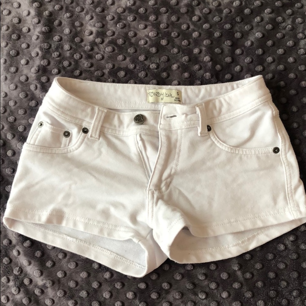White shorts